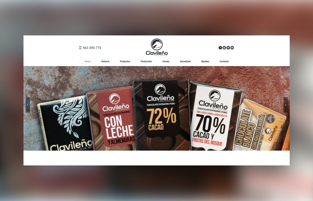 Chocolates Clavileño